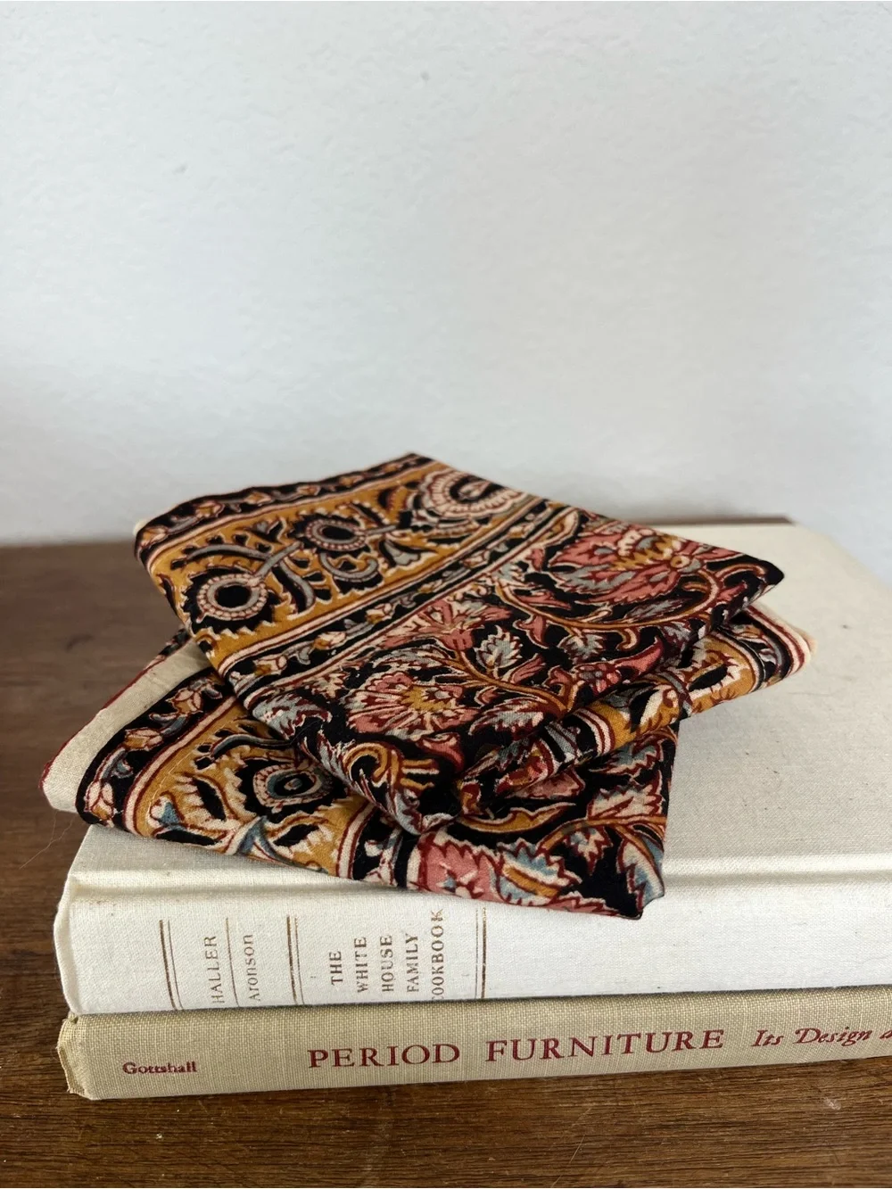 Vintage hand block printed napkins